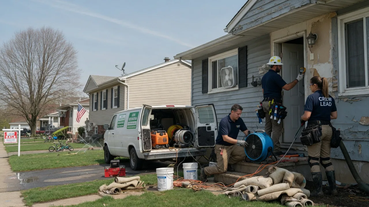 Flood Cleanup in Conesville, OH near me