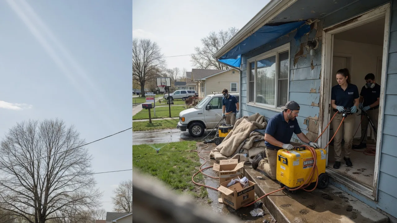 Basement Flood Cleanup in Conesville, OH near me